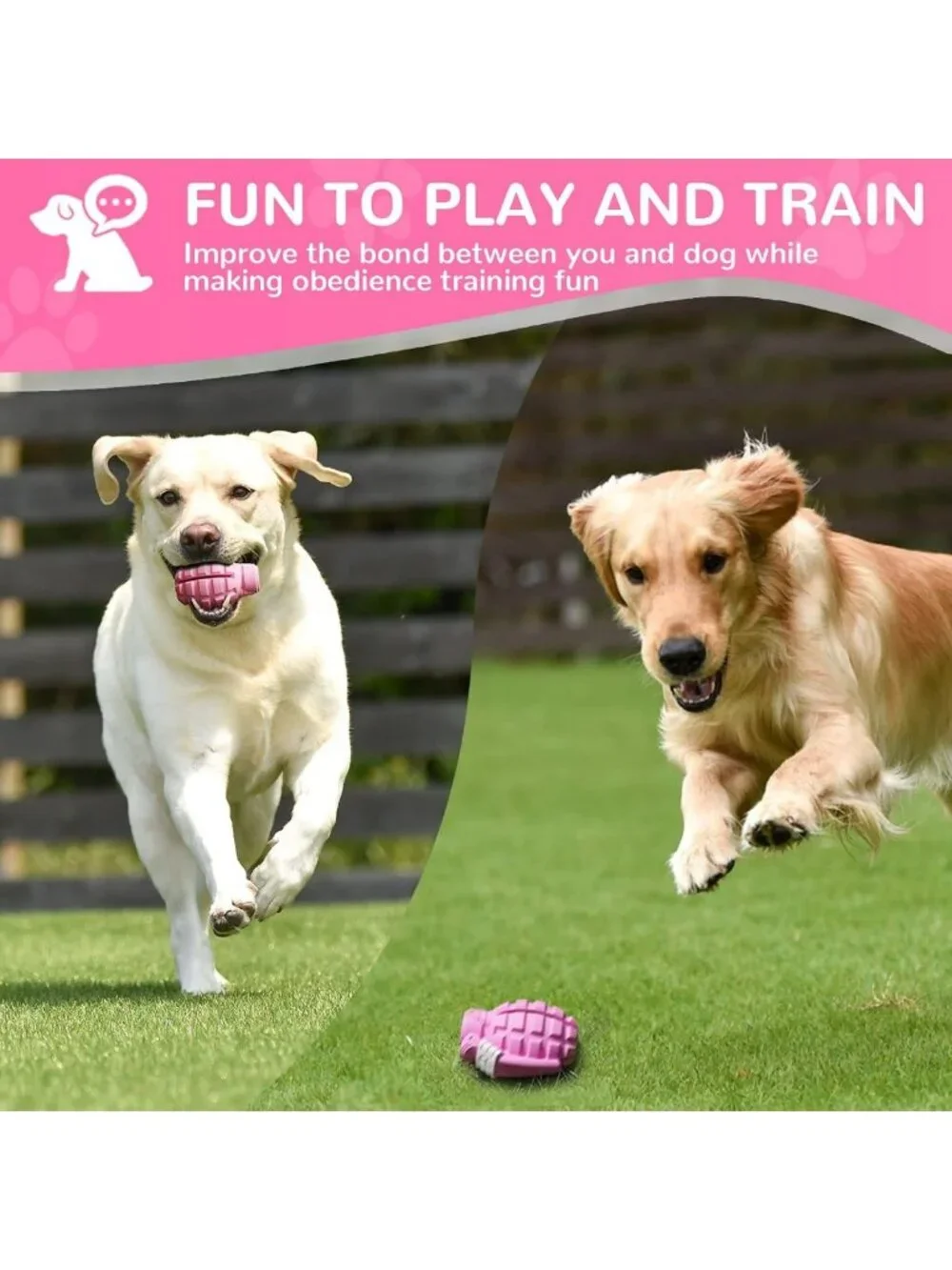 Indestructible Dog Toys for Aggressive Chewers - Large Breed Interactive Treats